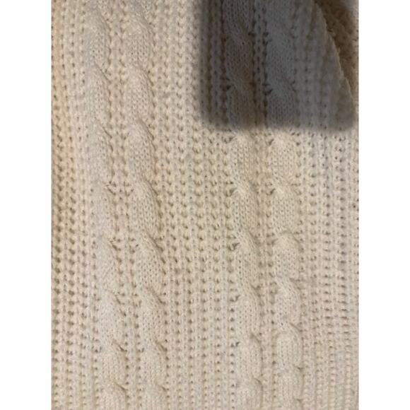 Vintage 90s Golf Sweater Made in England Knit V Neck Preppy Old Money Mens L - Picture 6 of 9